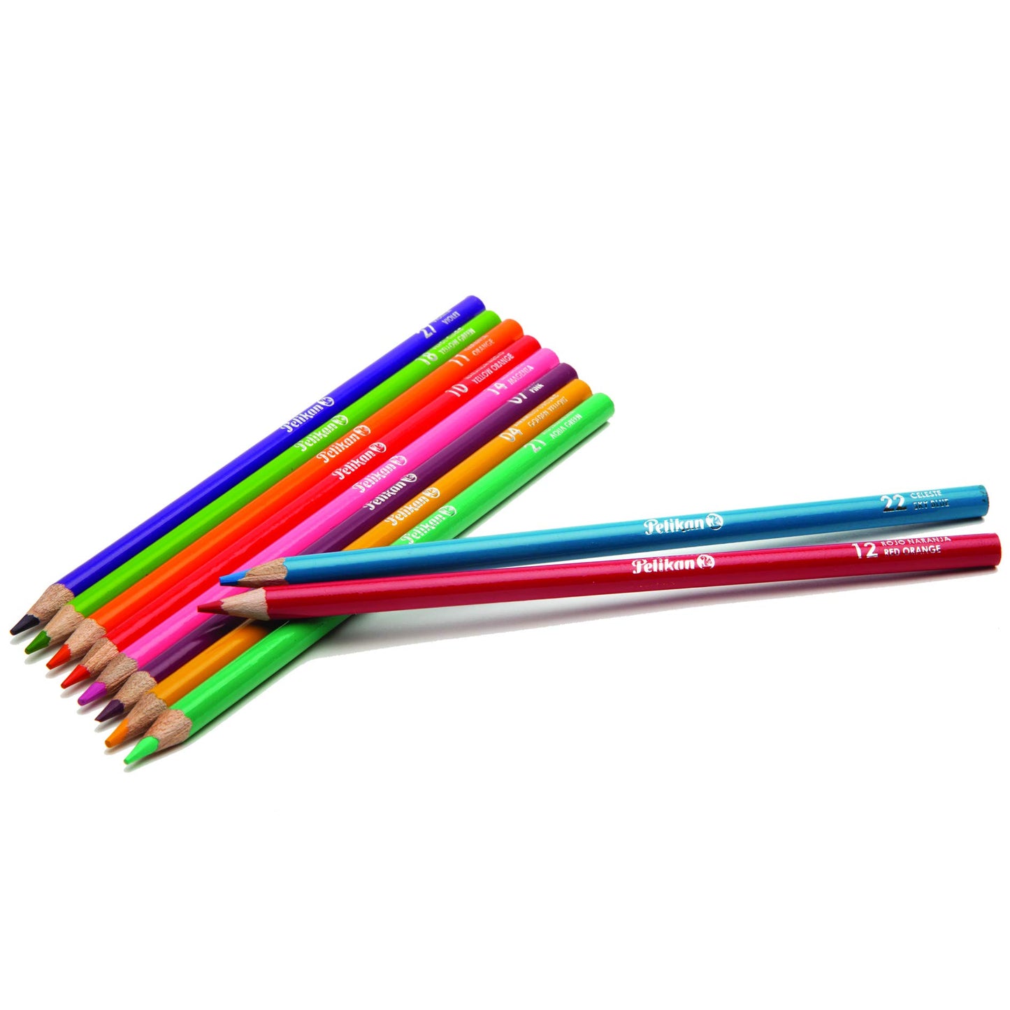 Lápices de Colores Pelikan 30330301 Vibrantes 4 mm