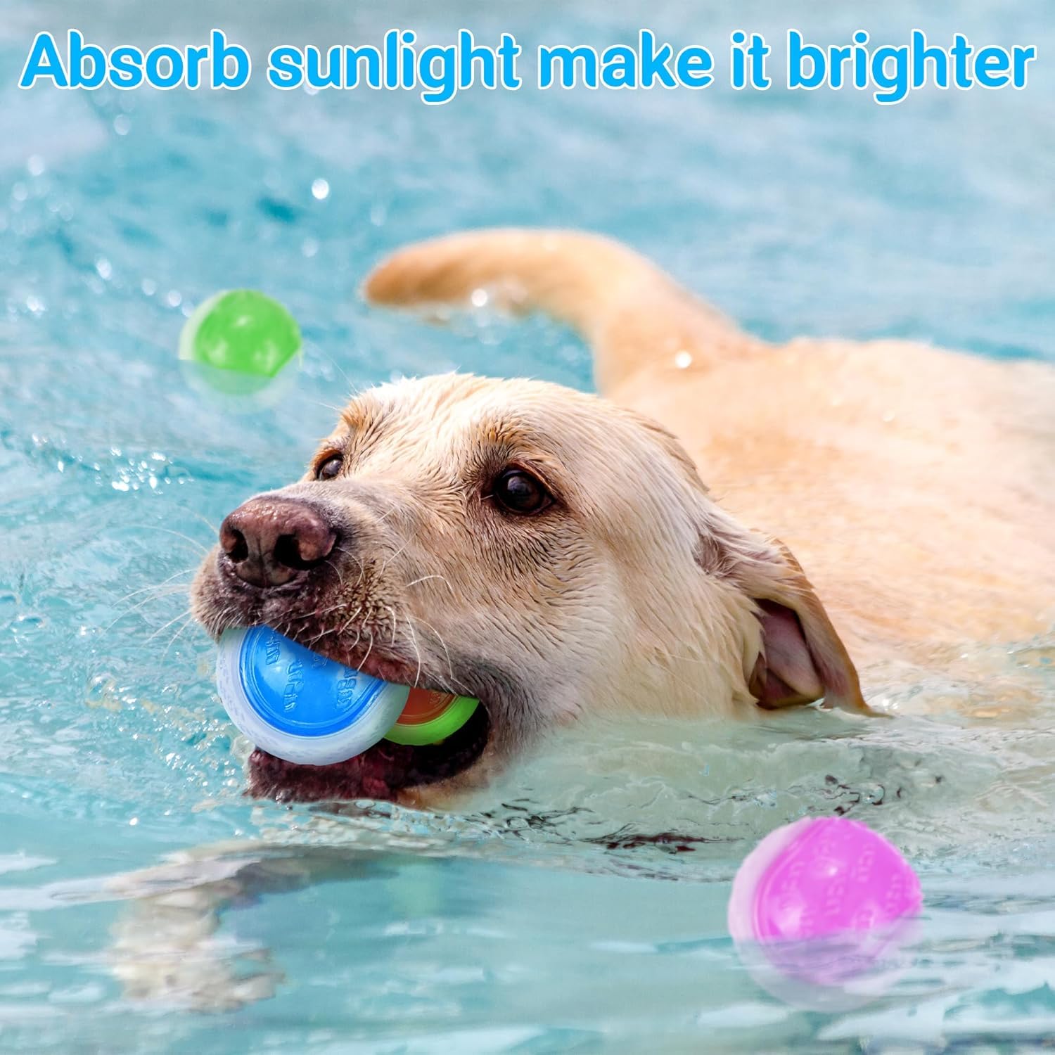 Pelota de Juguete ZHEYU Luminoso Durable para Perros