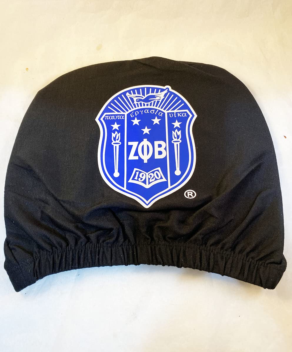Funda para Reposacabezas de Coche Zeta Phi Beta Negro Rosa