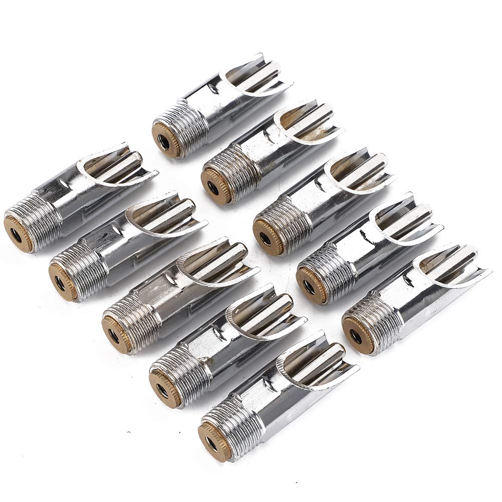 Bebedero para Cerdos, 10 Piezas de Metal Estilo Boca de Pato Bebedero para Cerdos Equipo de Agua Potable para Cerdos Suministros de Accesorios para Granjas de Ganado, Bebedero de