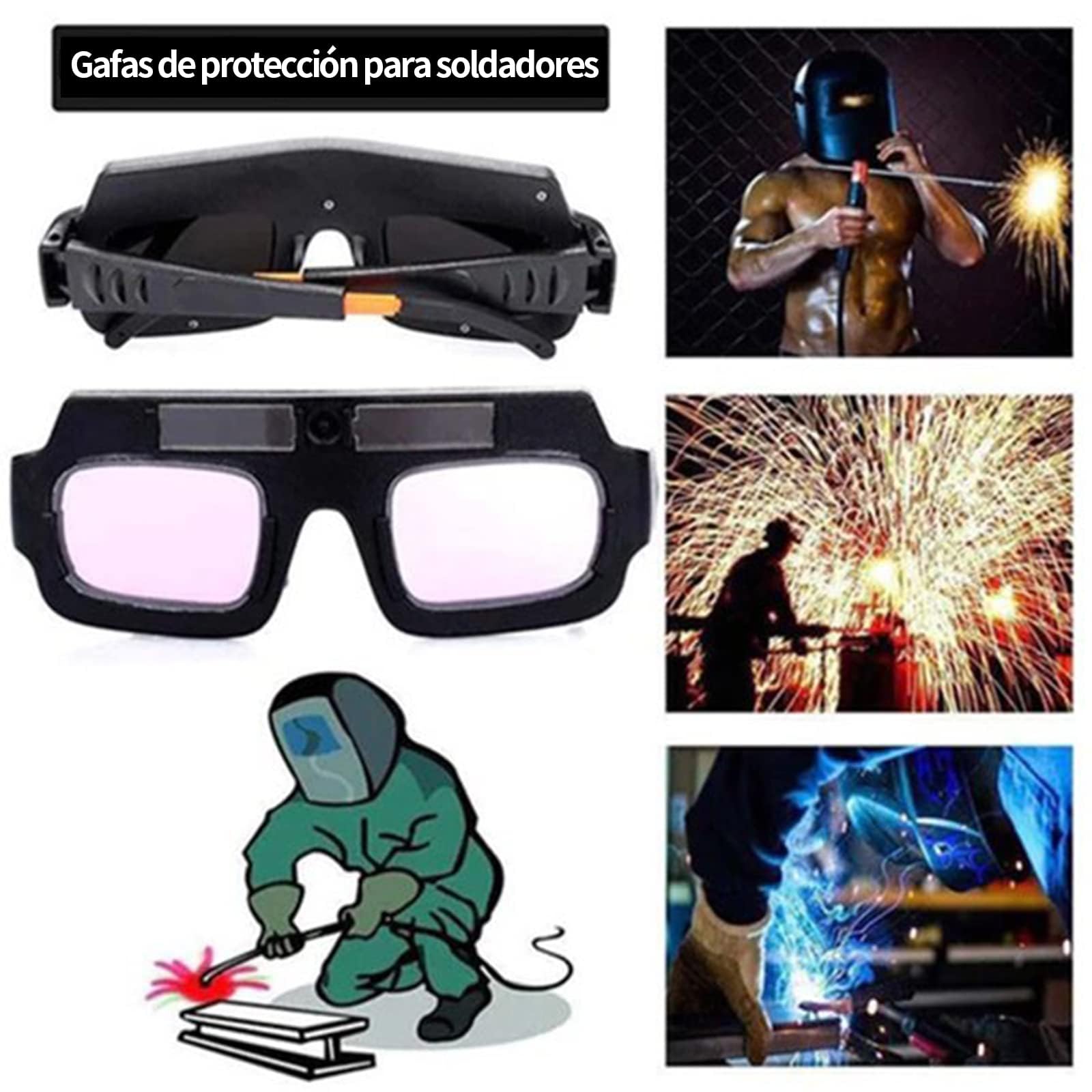 Gafas de Soldadura NINOMO Verde con Filtros de Auto-Oscurecimiento para Hombre