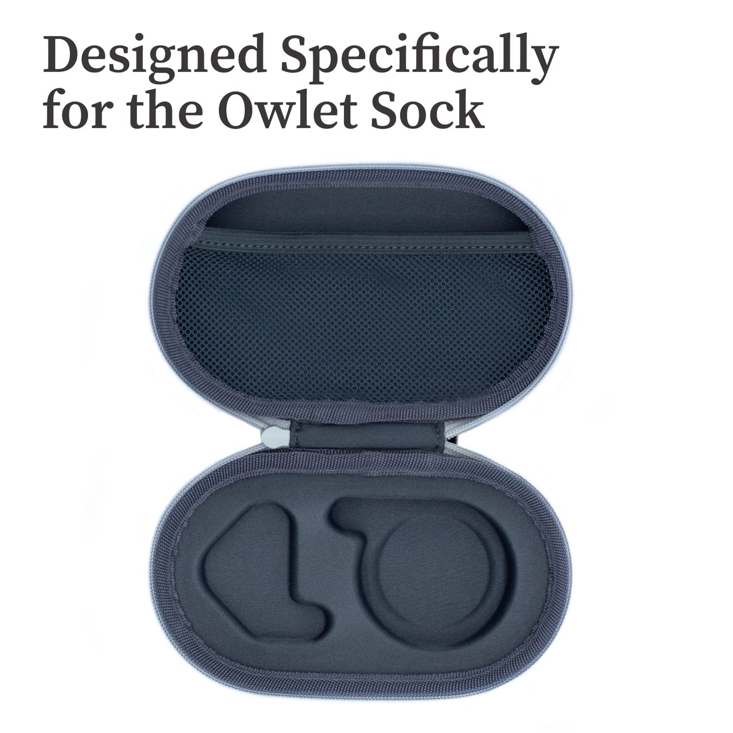 Funda de Viaje Owlet Dream Sock verde para Monitor de Bebé Segura y Organizada