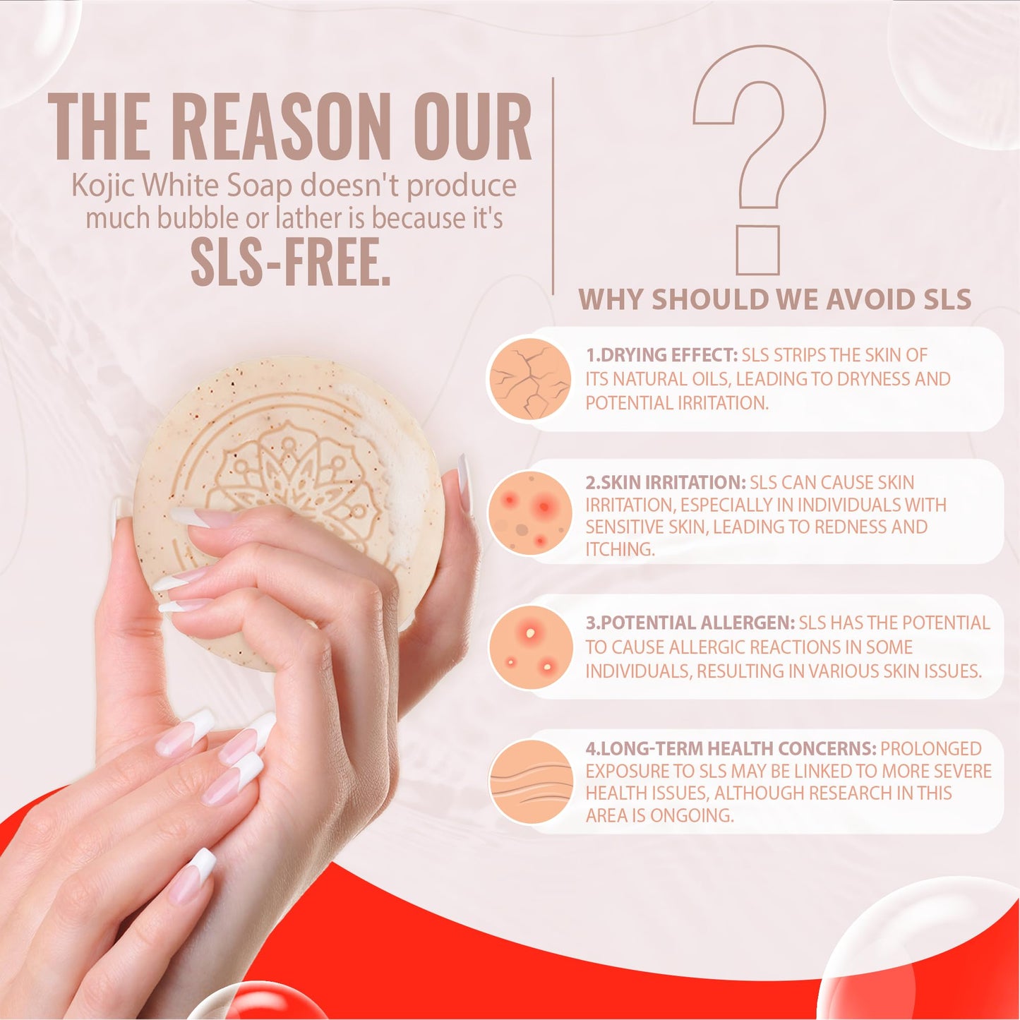 Jabón Exfoliante Koji White Ácido Kójico Blanco con Glutatión y Coenzima Q10 para Iluminar la Piel