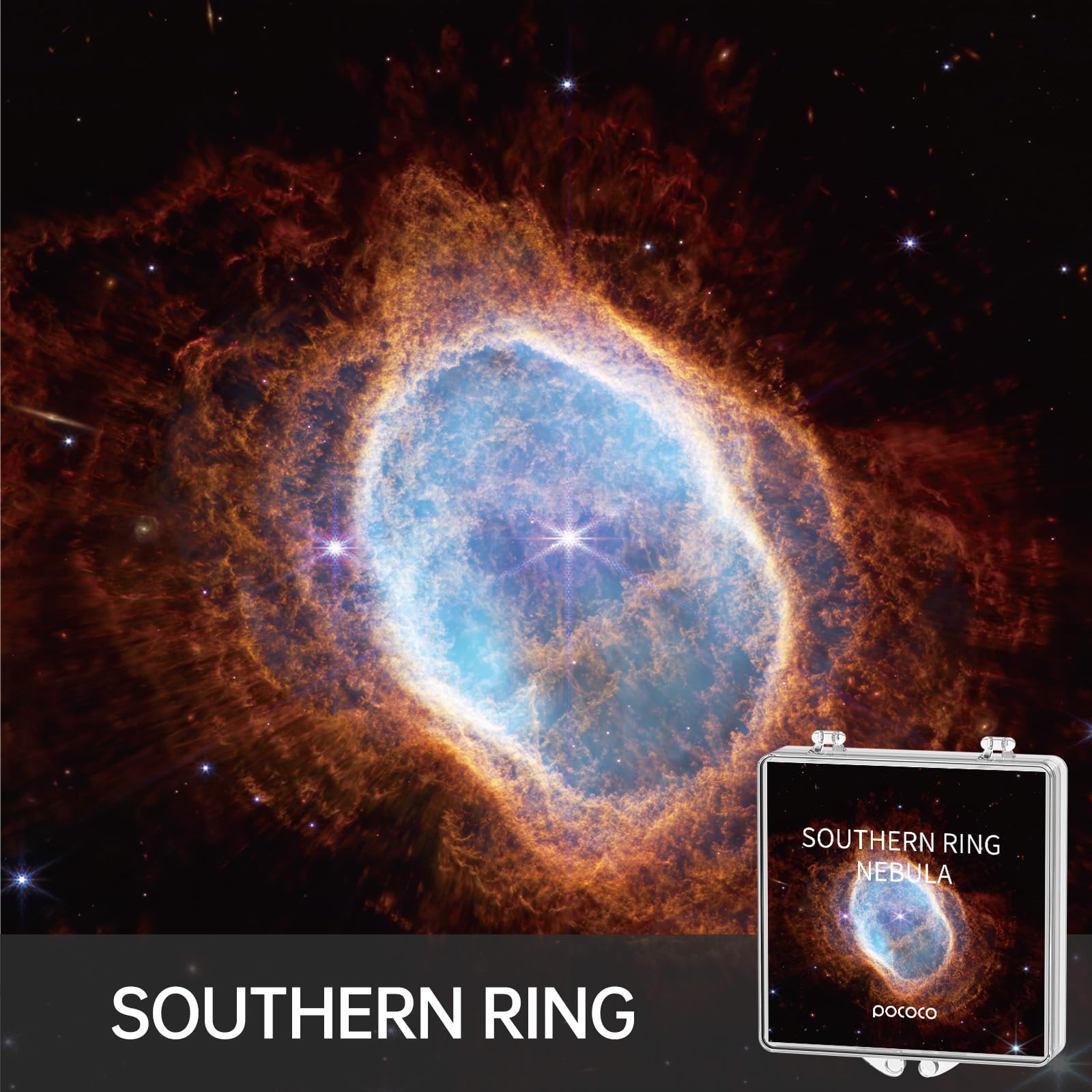 Proyector Galaxy POCOCO Estrella Fija y Nebulosa 5K Ultra HD Litografía de Semiconductores 6 Discos