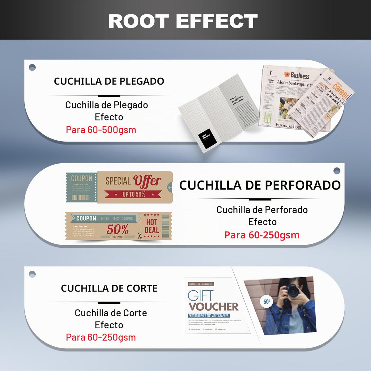 Máquina Plegadora de Papel Mxmoonant Eléctrica 3 en 1 Blanca con Línea Punteada