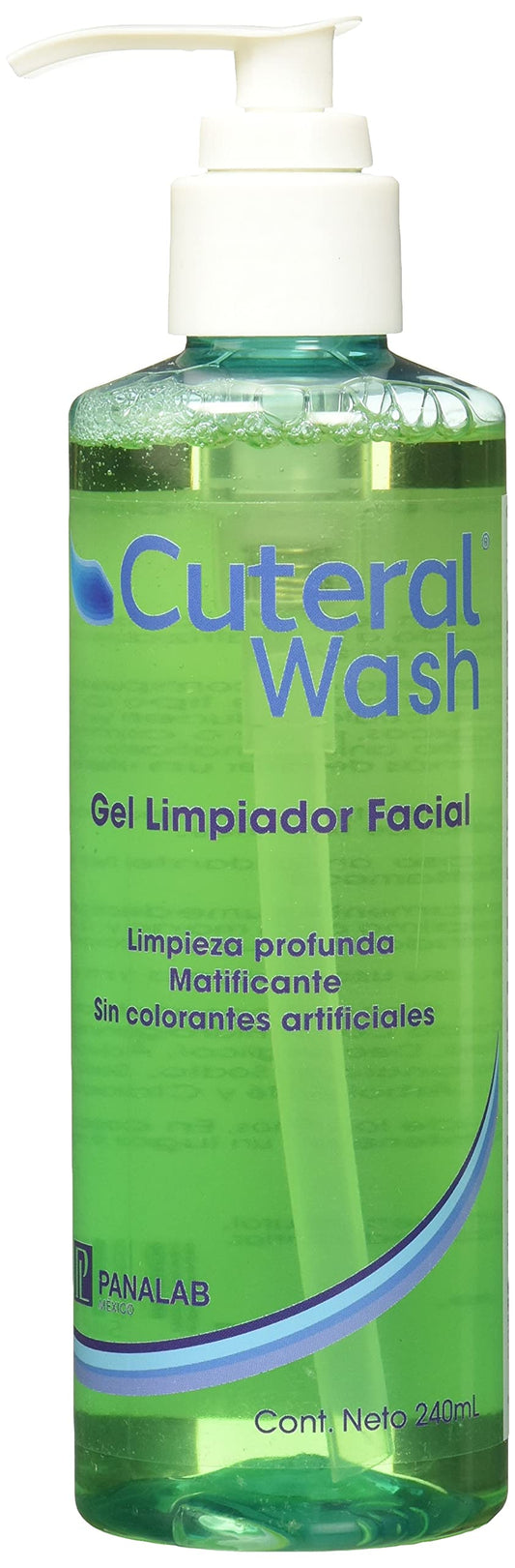 Cuteral Wash Gel Limpiador Facial Piel con acné 240ml