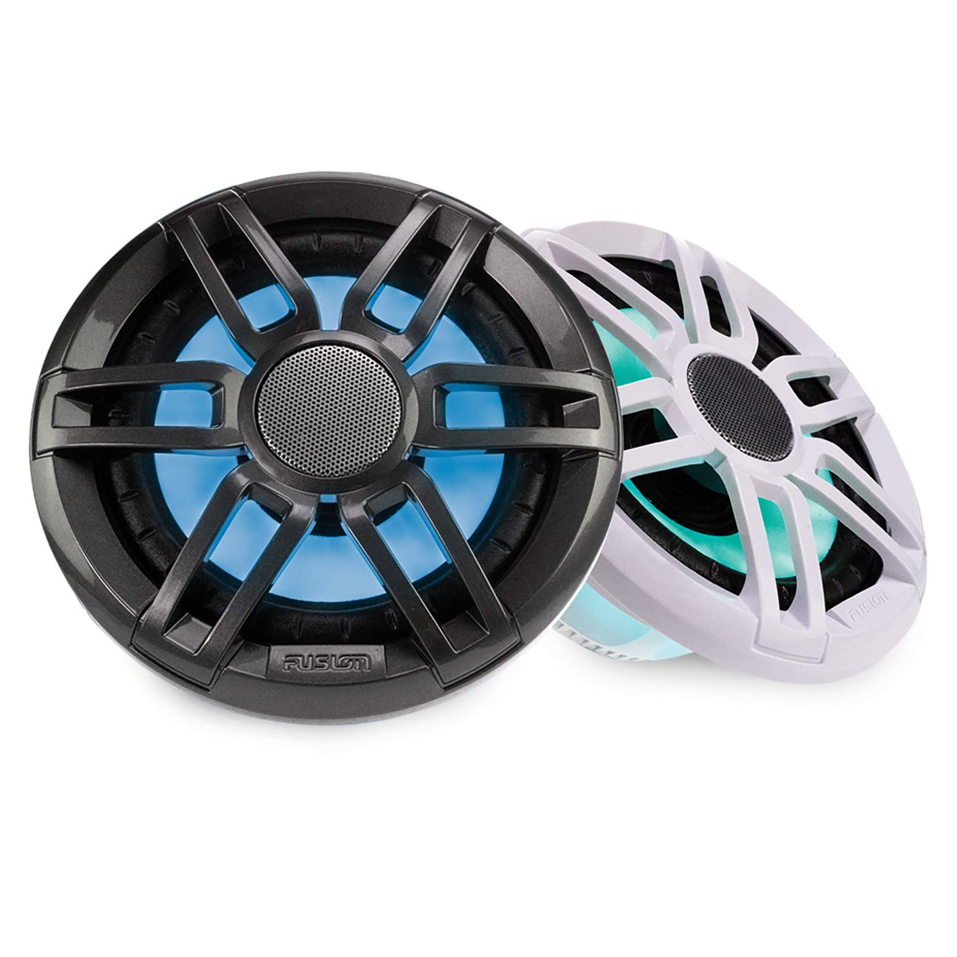 Garmin Fusion XS Series - Altavoces Marinos, 6.5 Pulgadas y 200 vatios Deportivos con RGB, Marca, Gris, Blanco