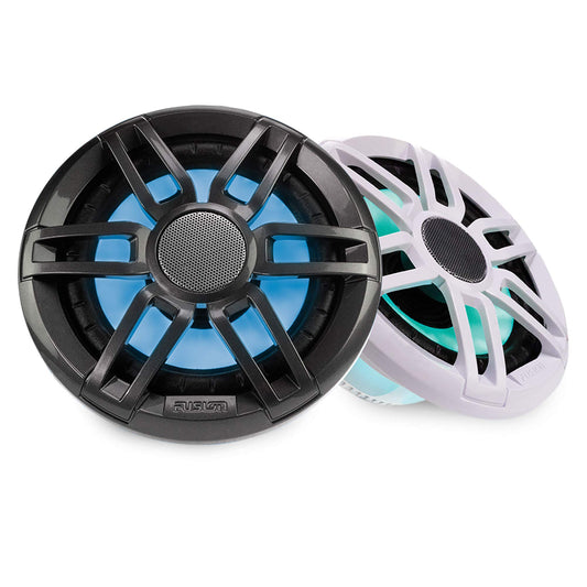 Garmin Fusion XS Series - Altavoces Marinos, 6.5 Pulgadas y 200 vatios Deportivos con RGB, Marca, Gris, Blanco