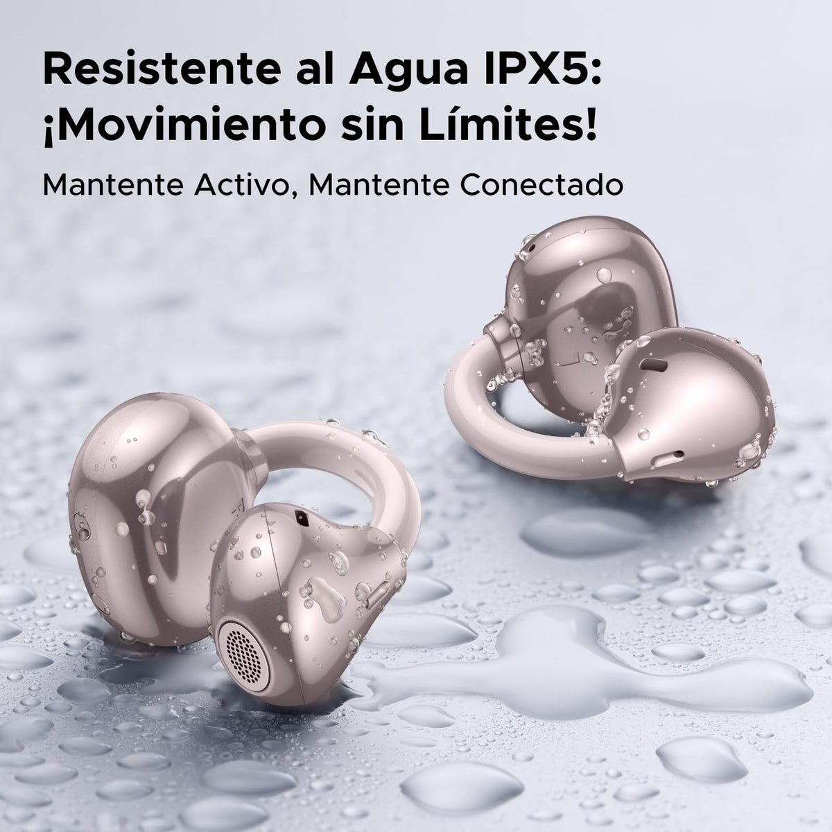 Audífonos Inalámbricos UGREEN ClipBuds Bluetooth 6.0 30H con 4 Micrófonos