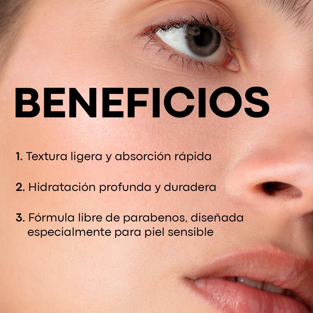 Crema Facial en Gel Emotions Labs Cariño Niacinamida y Vitaminas para Piel Sensible