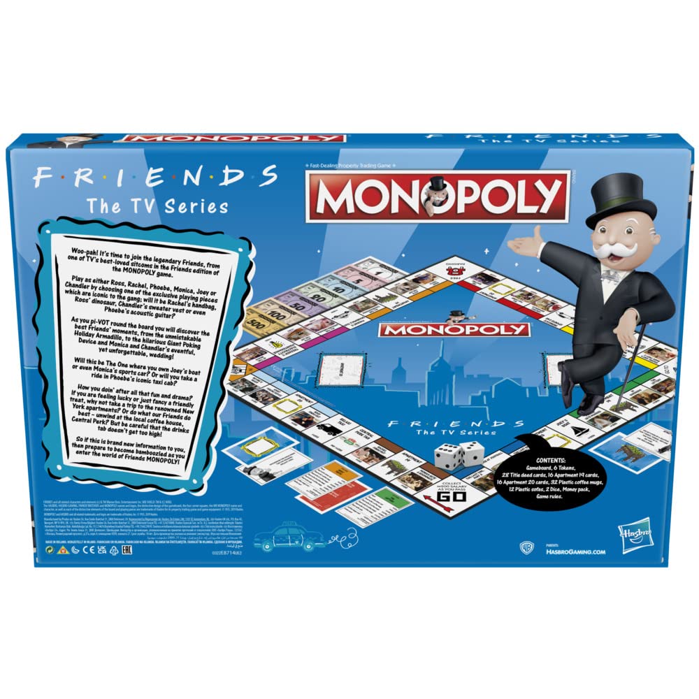 Juego de Mesa Monopoly Friends Edición Serie de TV