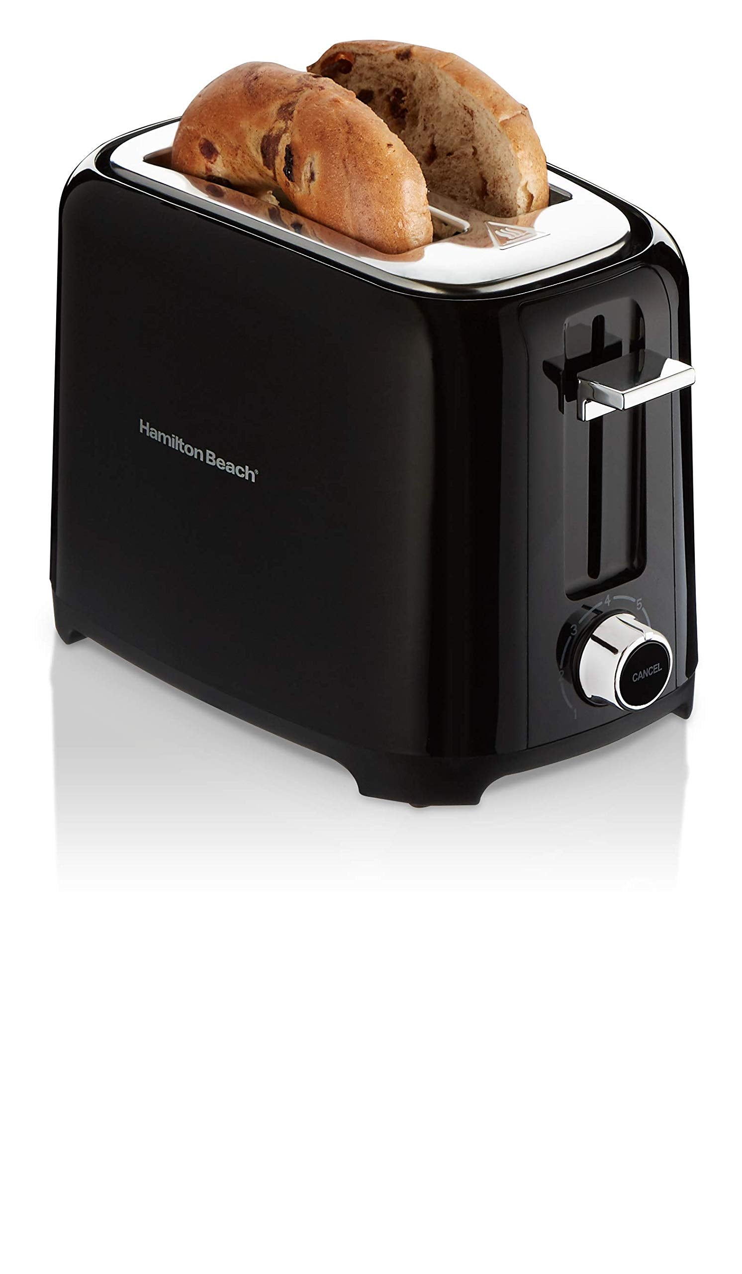 Hamilton Beach 22217 Tostadora de 2 rebanadas, negro