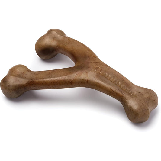 Benebone Bacon Flavored Wishbone Chew Toy