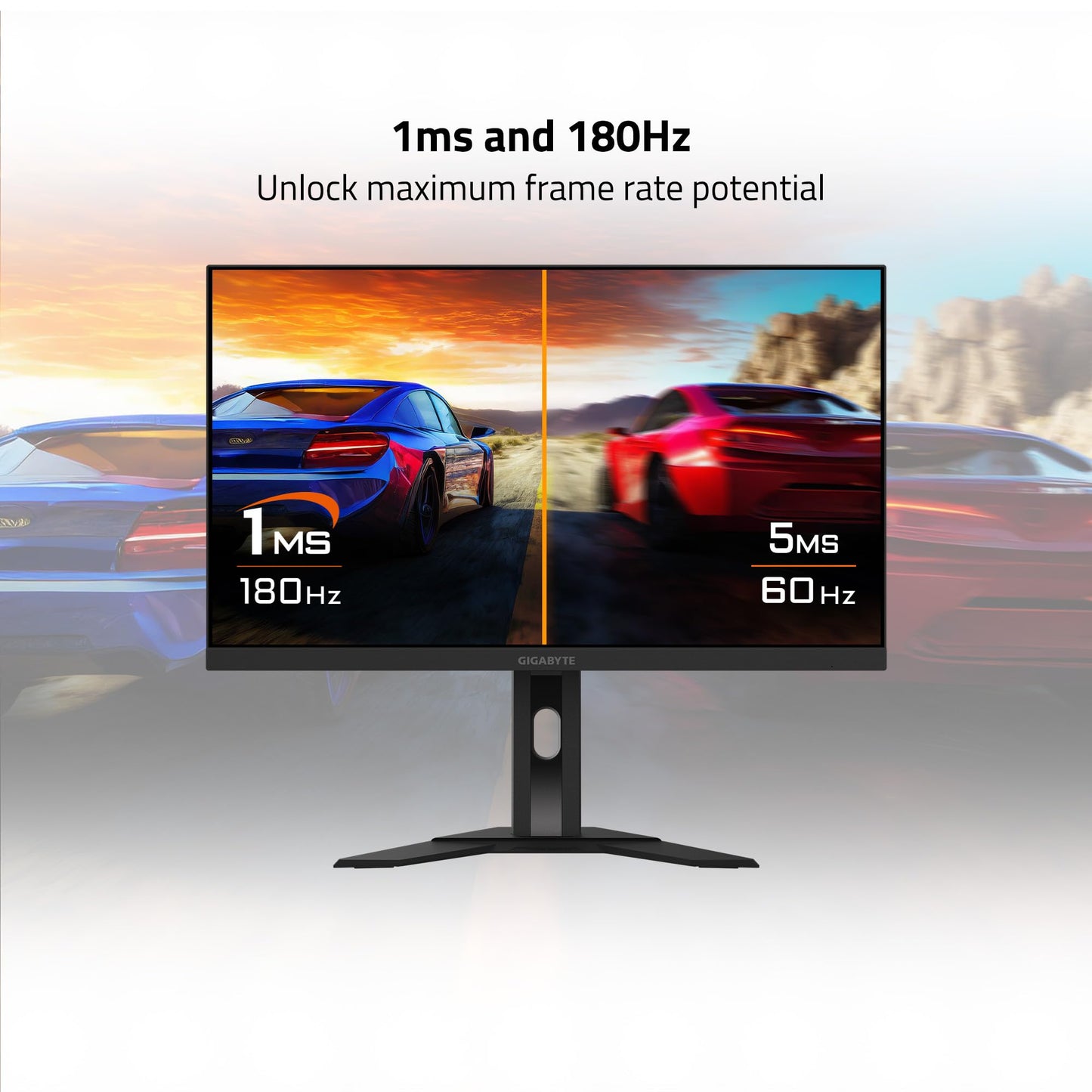 GIGABYTE - M27Q Advanced (US) - Monitor de juegos SS IPS IPS de 27 pulgadas - QHD 2560x1440-180Hz - MPRT de 1 ms - AMD FreeSync - KVM tipo C - HDMI, DP, tipo C - Altura ajustable - Negro