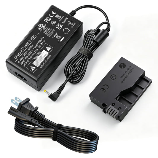 HY1C ACK-E8 Adaptador de corriente CA DR-E8 Acoplador DC Kit de batería simulada