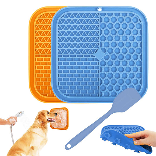 Alfombrilla para Lamer Perros con Ventosas de Silicona para Alivio de la Ansiedad y Entretenimiento