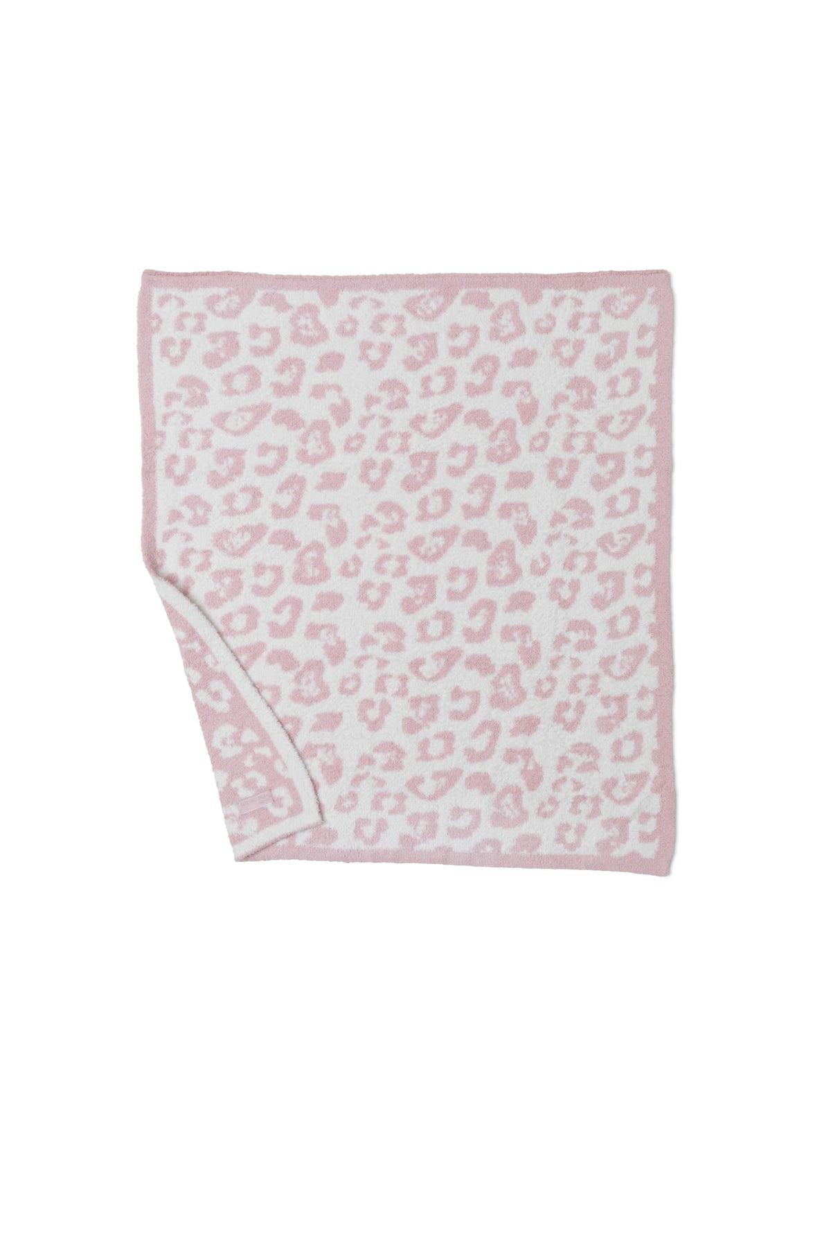 Barefoot Dreams CozyChic in The Wild Manta para bebé, Rosa polvorienta/Crema