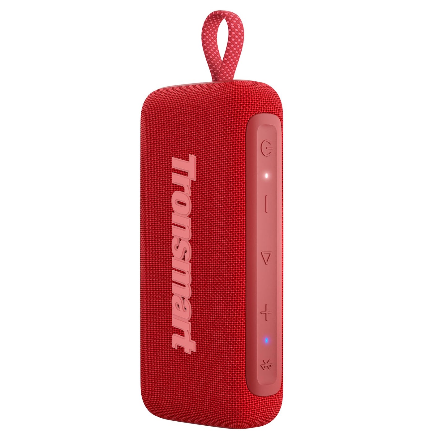 Tronsmart Trip 2 Bocina Bluetooth portátil para Exteriores, Llamadas Manos Libres a través del micrófono Integrado, Resistente al Agua IPX7, Ecualizador Personalizable (Rojo)