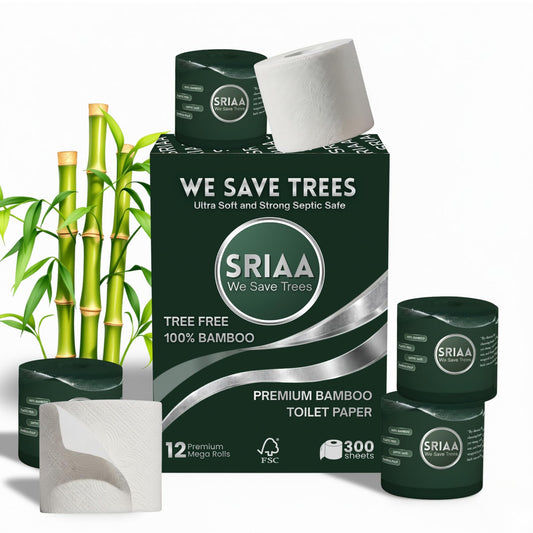 Papel Higiénico SRIAA Bambú 3 Capas Certificado FSC