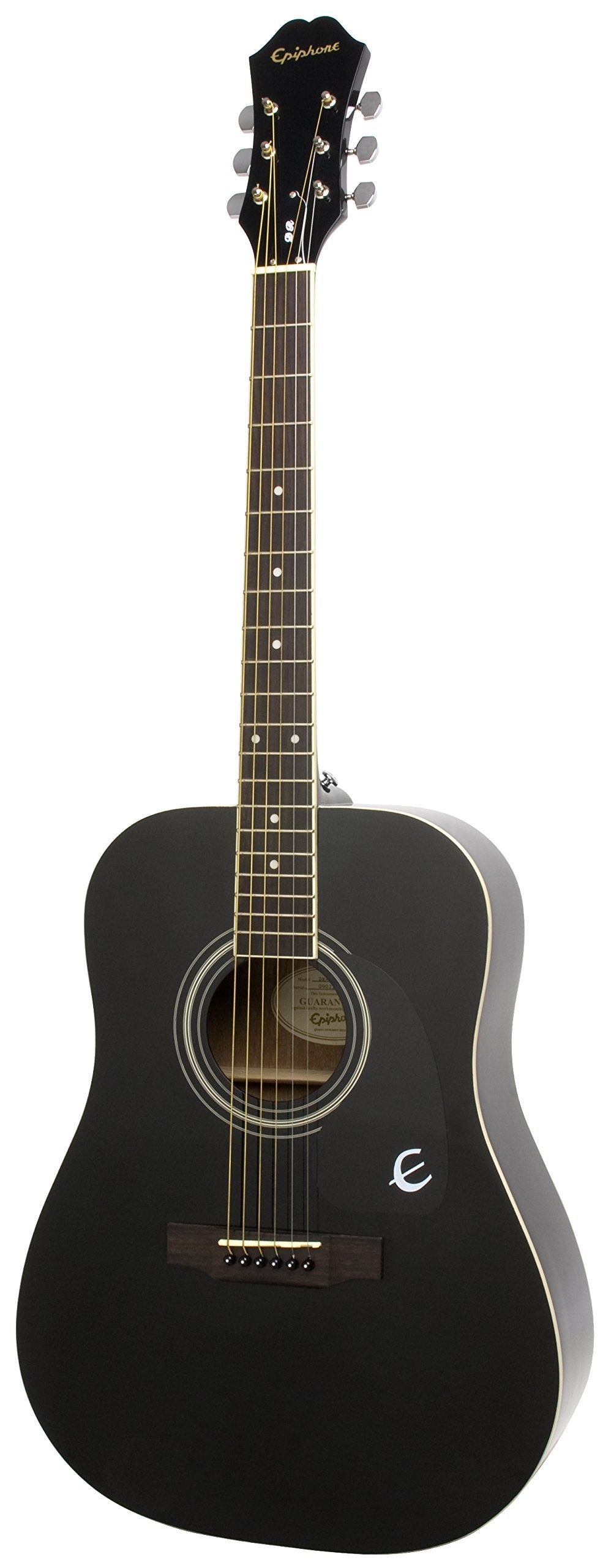 Epiphone DR100 BLK Guitarra Acústica Dr-100, color Negro