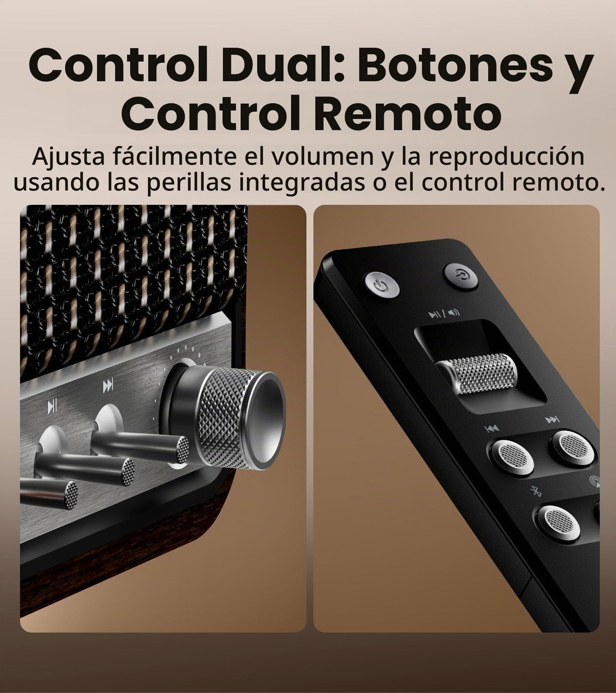 Altavoz Inalámbrico Edifier S300 Retro Multihabitación 80W Bluetooth Audio Alta Resolución con Control Remoto