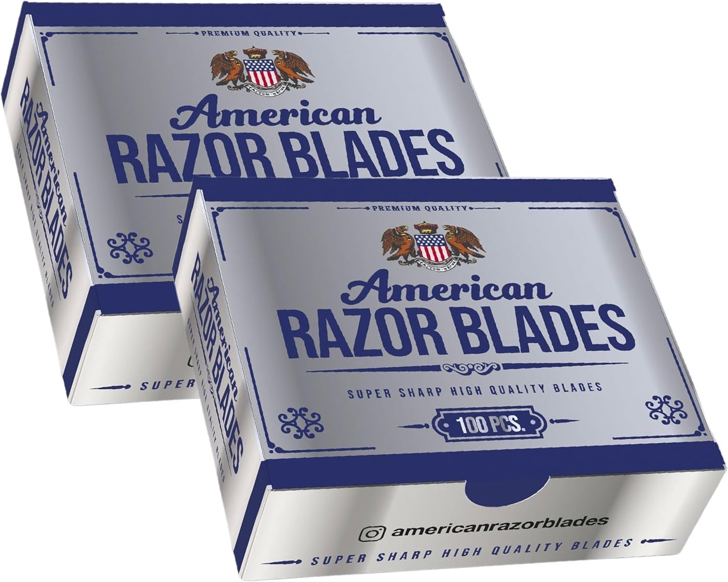 the shave factory Hojas de afeitar americanas de The Shave Factory - Hojas de afeitar de un solo filo (2)