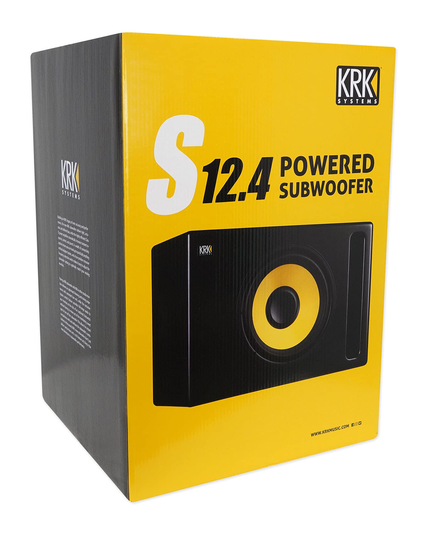 KRK S12.4 Generation 4 - Subwoofer de Estudio (12", 220 W)