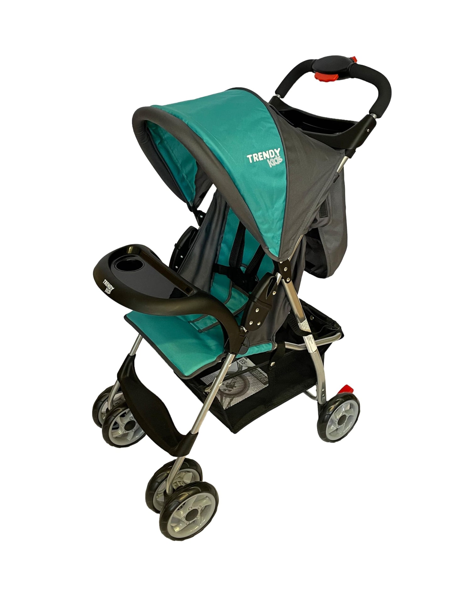 Carriola TRENDY KIDS Aqua Ligera y Plegable con un Solo Movimiento para Bebé