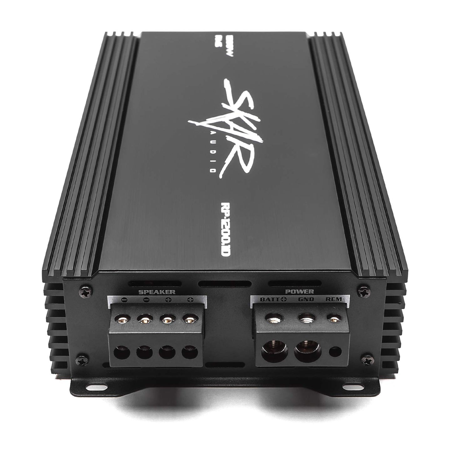 Amplificador Monoblock Skar Audio RP-1200.1D Negro con Mando a Distancia para Subwoofer 1200 W