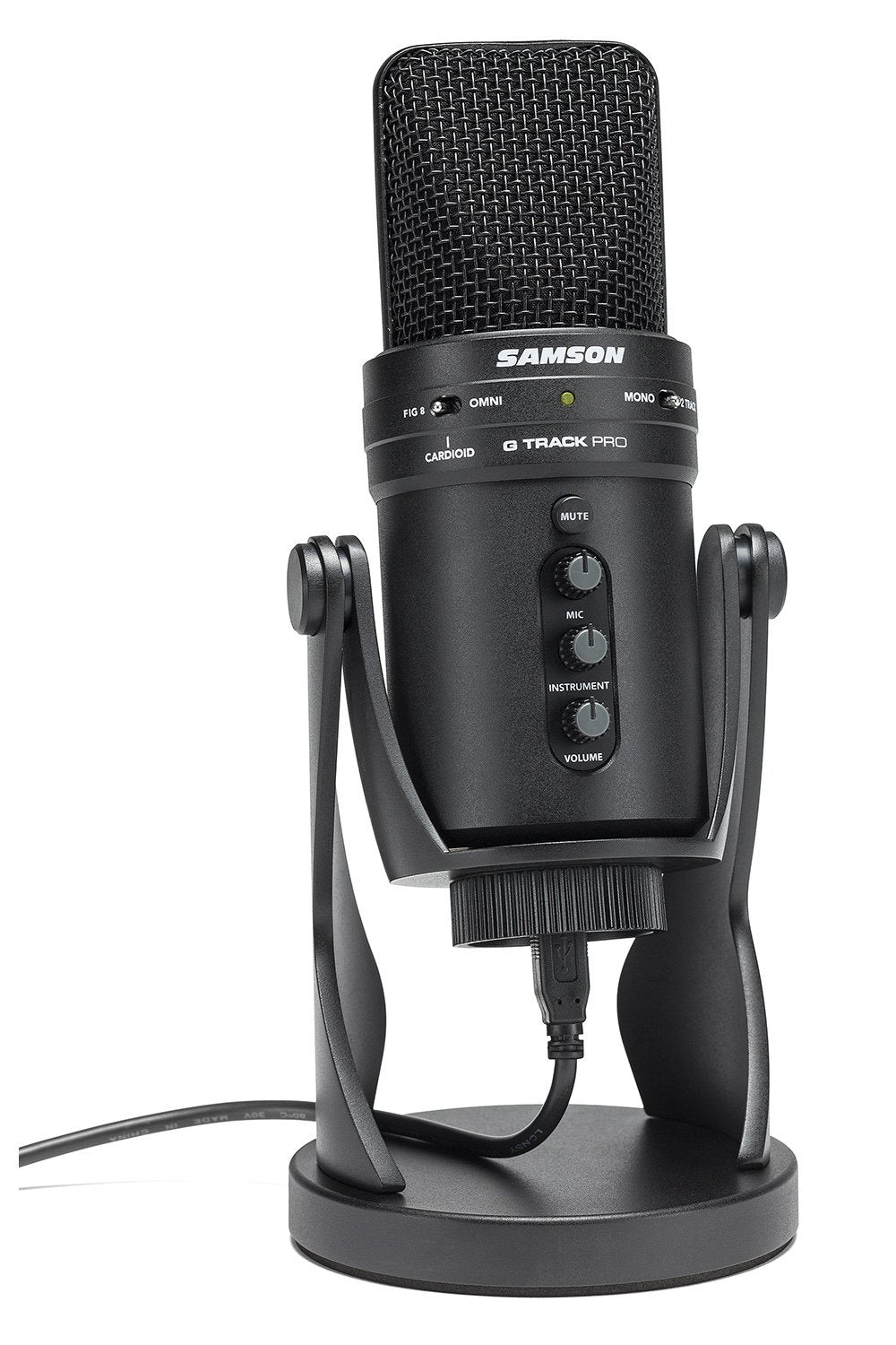 Micrófono USB Profesional Samson g-track Pro con Interfaz de Audio