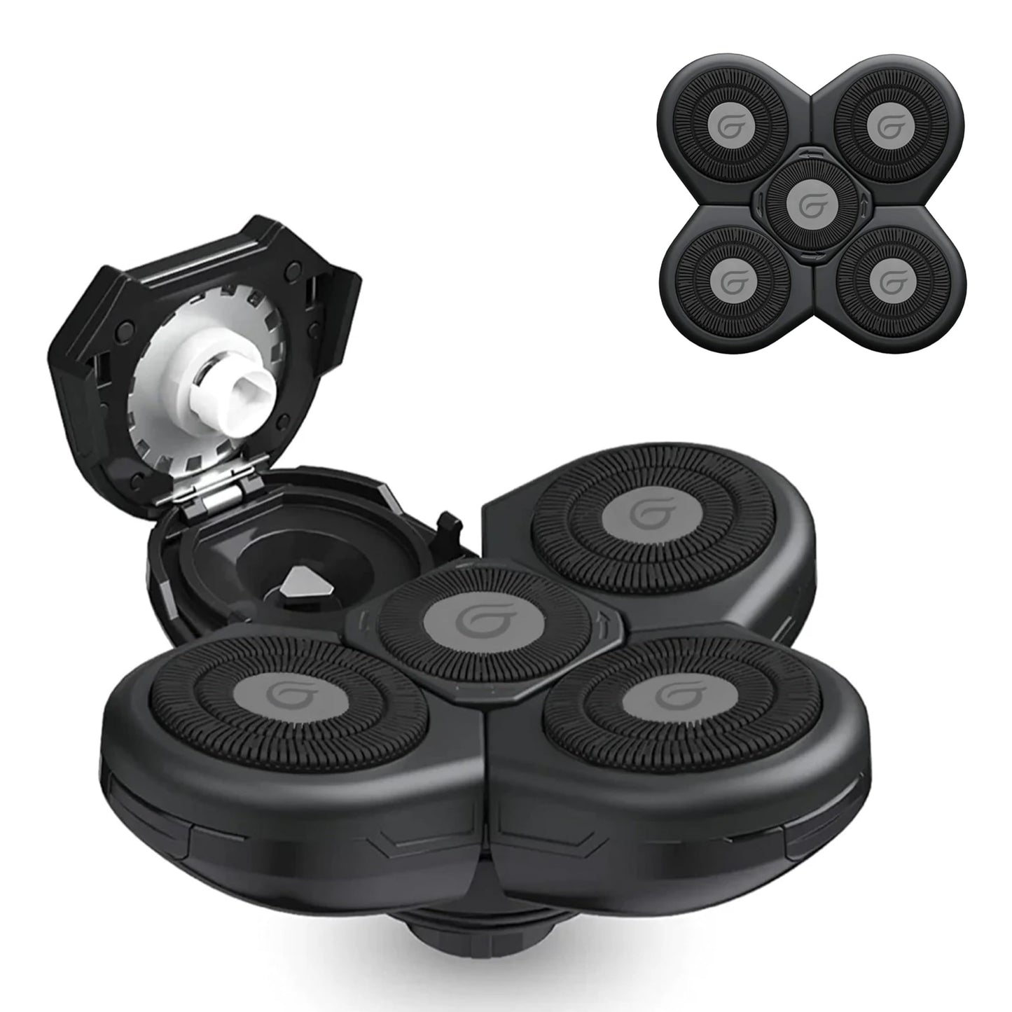 Groomie BaldiePro - Afeitadoras de cabeza calva inalámbricas para hombres, repuesto de cuchilla, afeitadoras eléctricas impermeables para cabeza de repuesto, maquinilla de afeitar rotativa para