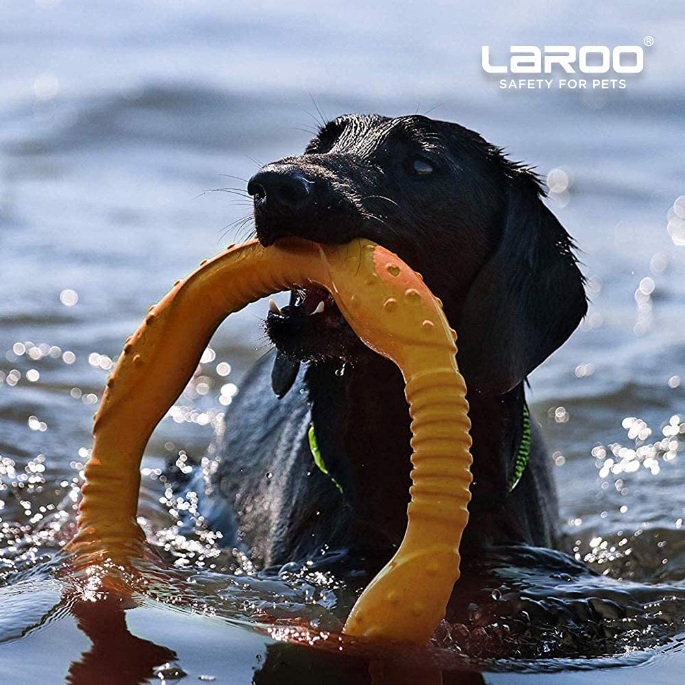 Juguetes para Perros LaRoo Naranja Flotantes para Masticadores Agresivos