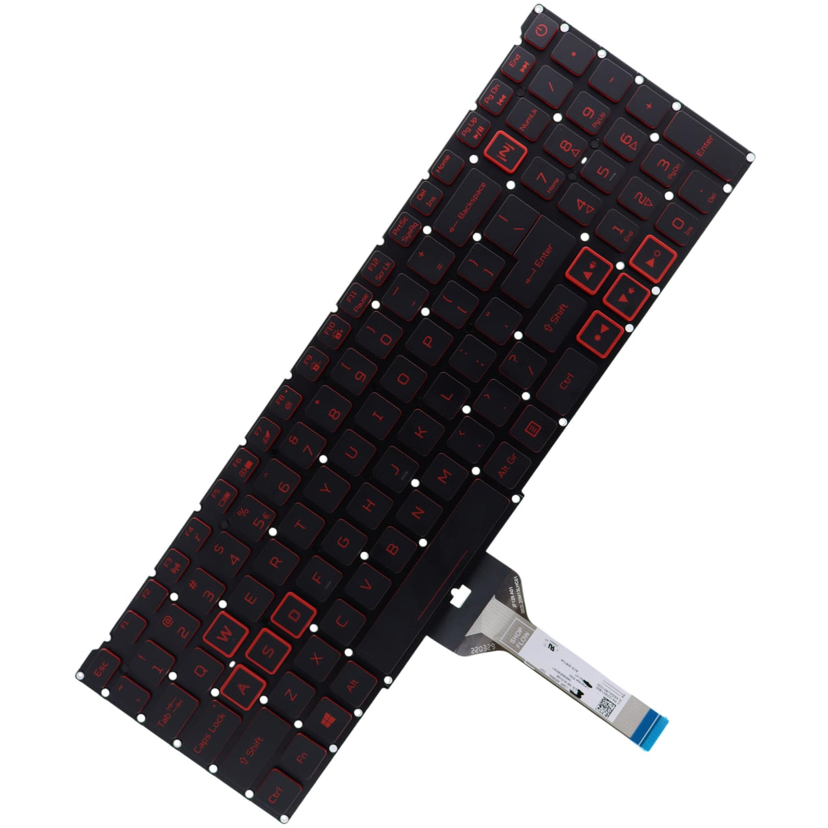Teclado Retroiluminado Deal4GO Negro para Acer Nitro 5
