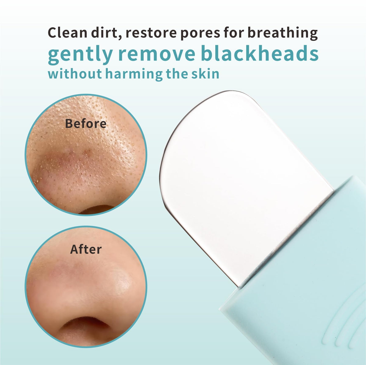 2 depuradores faciales de silicona con herramienta removedor de puntos negros para la cara, nariz, limpieza profunda y exfoliante, limpiador de la piel, cepillo de cuidado de la piel para hombres y