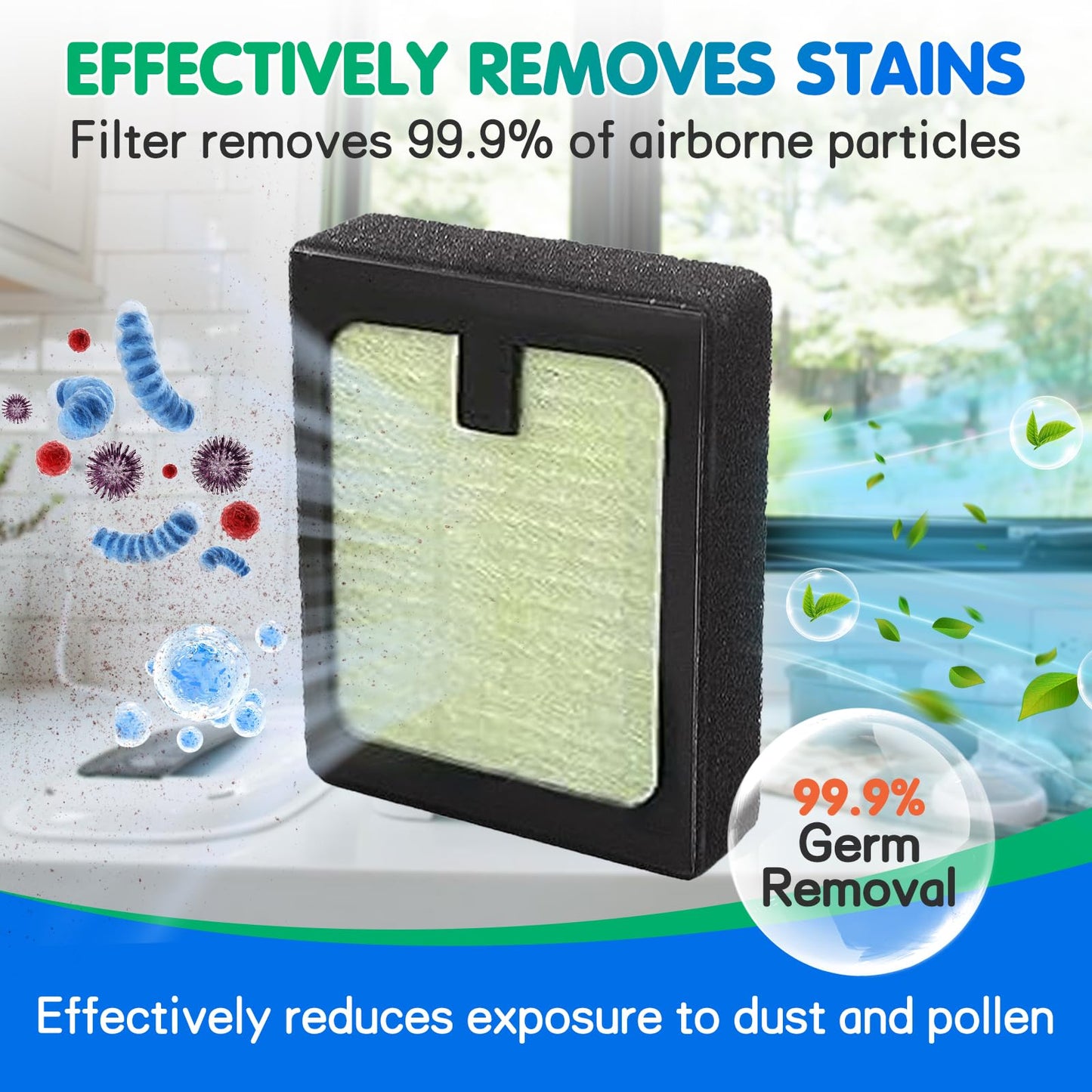 Filtros HEPA Repuesto Brezza Avanzado para Secador de Biberones de Bebé