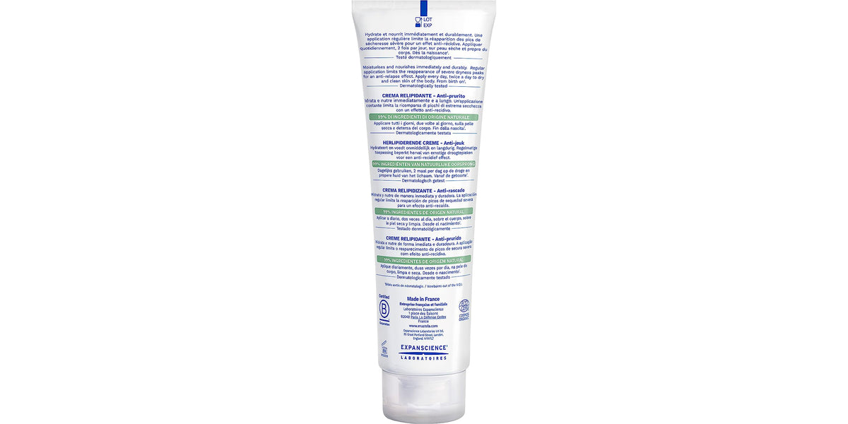 Mustela Stelatopia+, Crema Corporal Relipidizante, 150ml