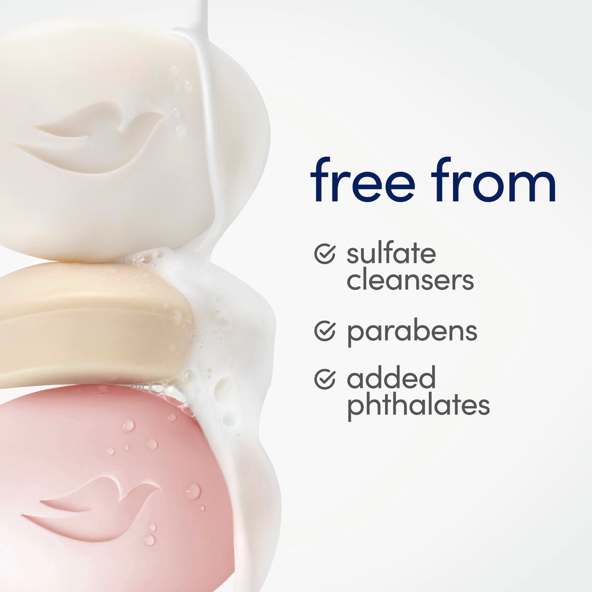 Dove- Jabón en Barra Revitalizante Leche de Cereza y Chía Pack de 6 para Piel Seca Formulado con ¼ de Humectante, Dove, SKIN_CLEANING_AGENT, Unilever