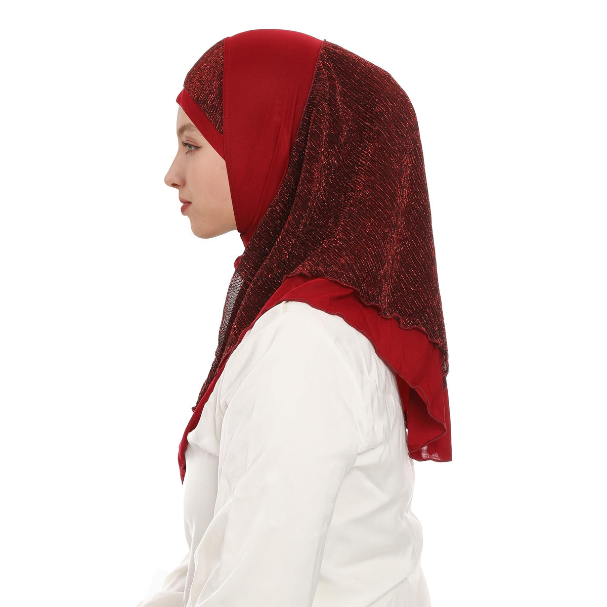 Hijab instantáneo para mujer, bufanda de hiyab suave, fácil de llevar