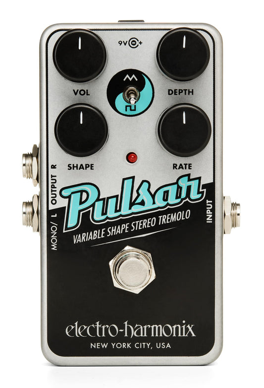 Pedal de Trémolo Estéreo Electro-Harmonix Nano Pulsar de Forma Variable