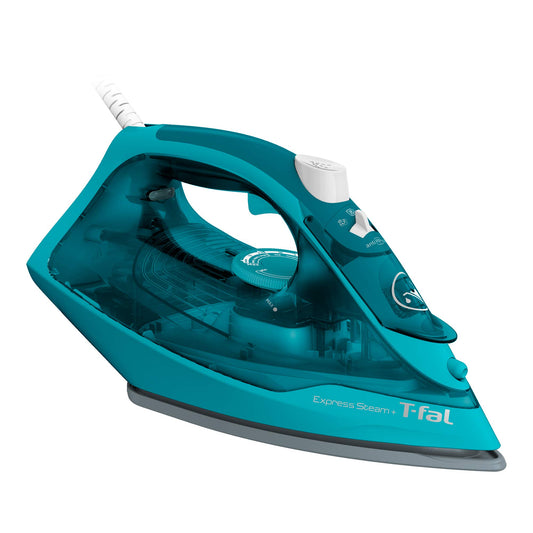Plancha de Vapor T-fal Turquesa con Tecnología Durilium Airglide y Sistema Antigoteo 1600 W