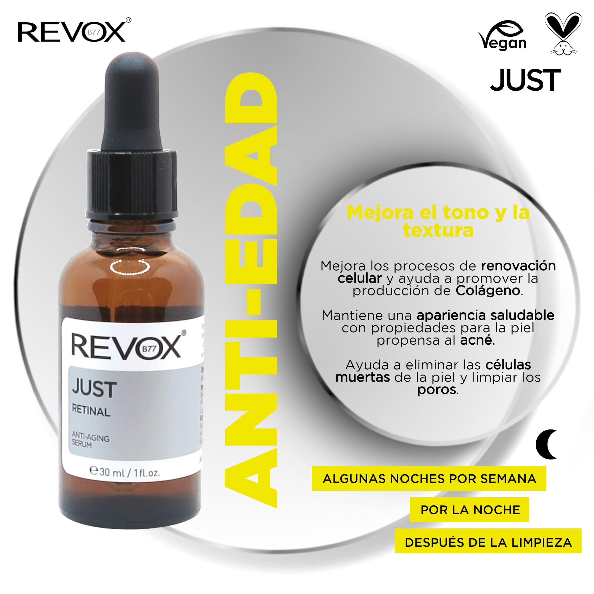 REVOX B77 JUST RETINAL ANTI-EDAD 30ML