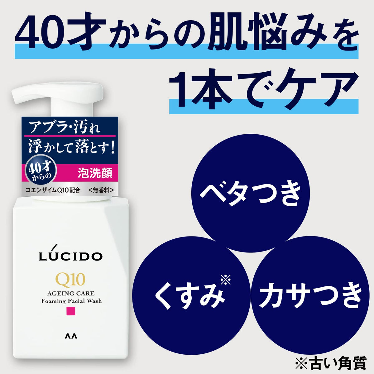 LUCIDO () Recarga De Espuma Limpiadora Q10 De 130 Ml Para El Cuidado Total