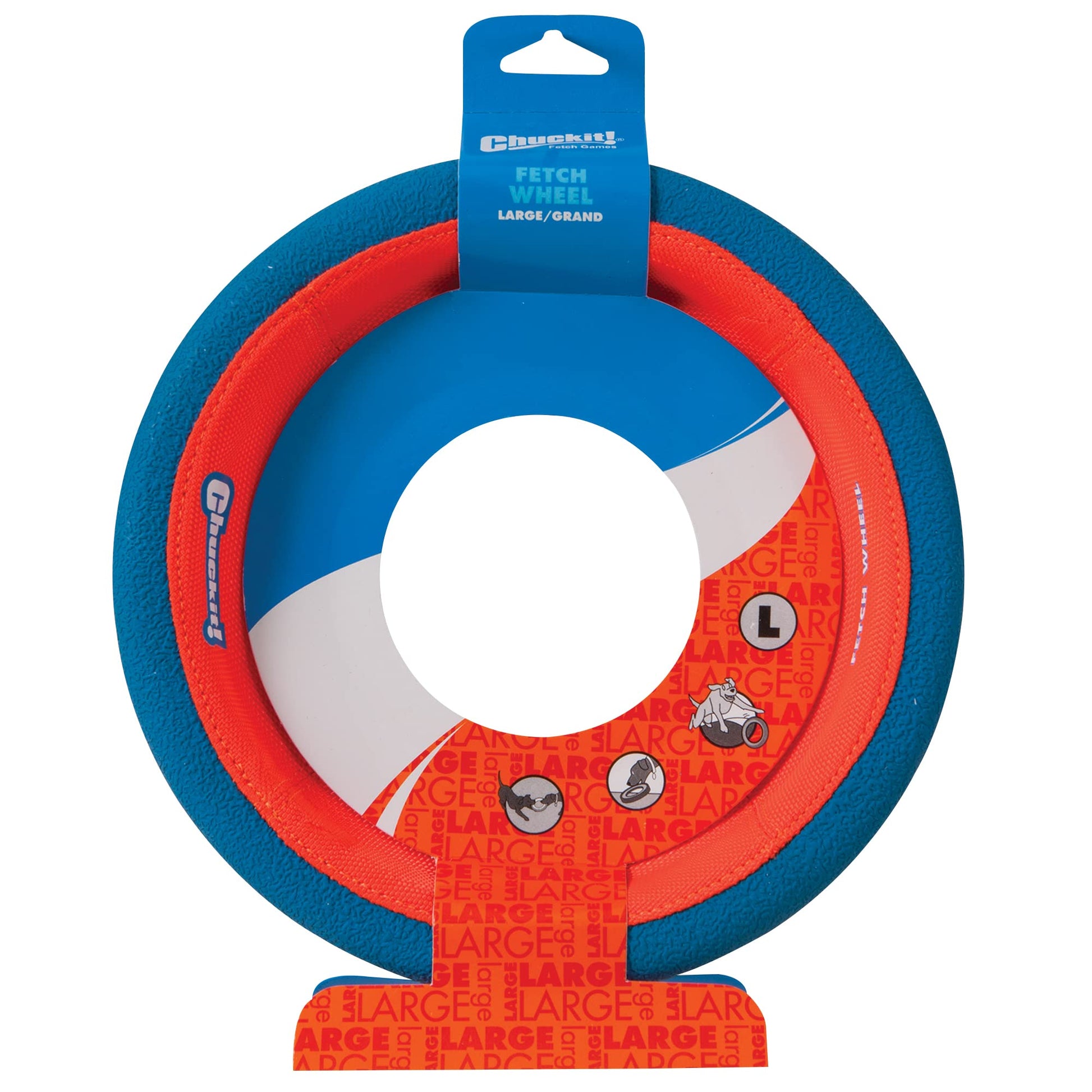 Chuckit! Fetch Wheel - Juguete para Perros al Aire última intervensión, Grande, para Razas Grandes
