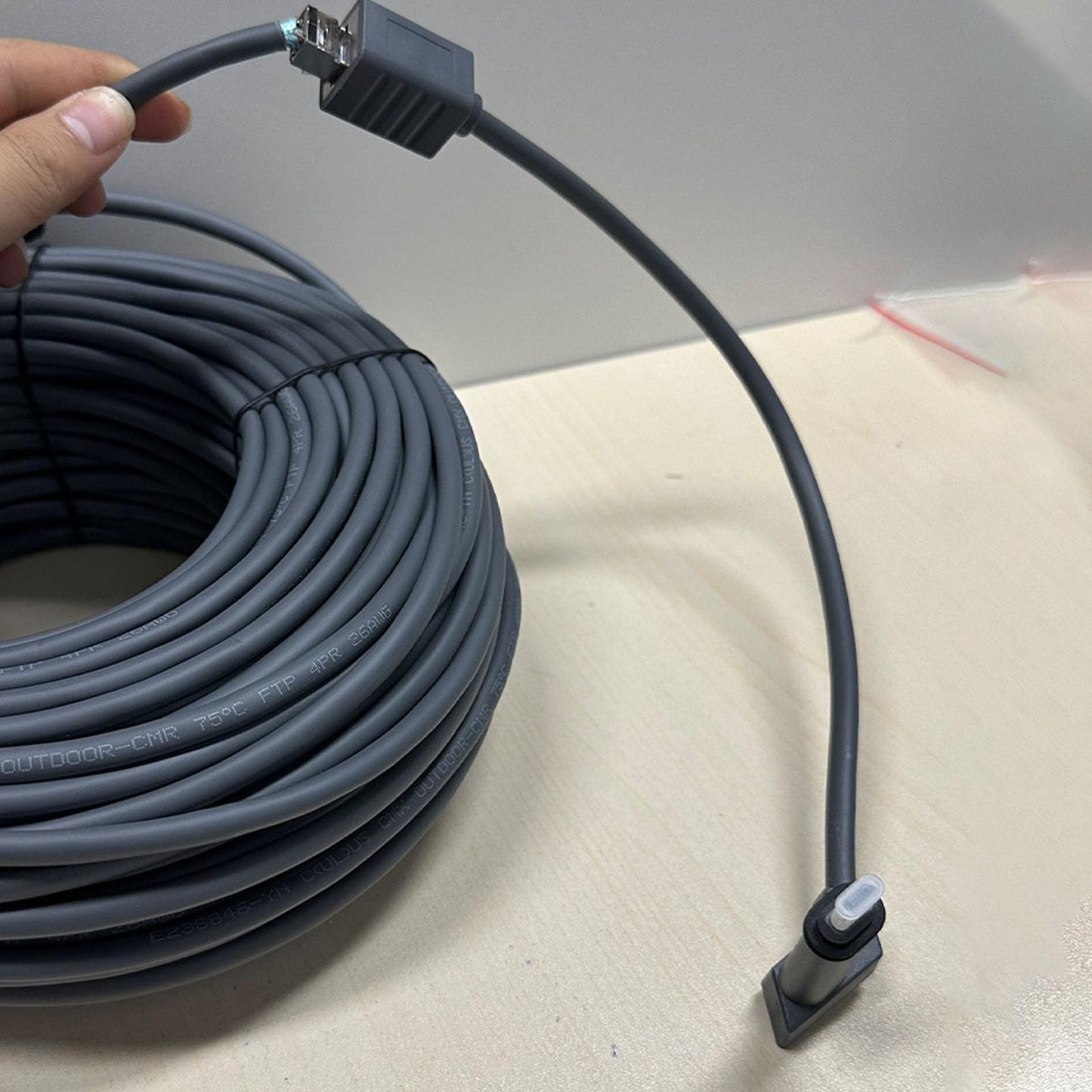 Adaptador RJ45 SPX Negro de Alta Velocidad 1200Mbps Gen 2 para Router