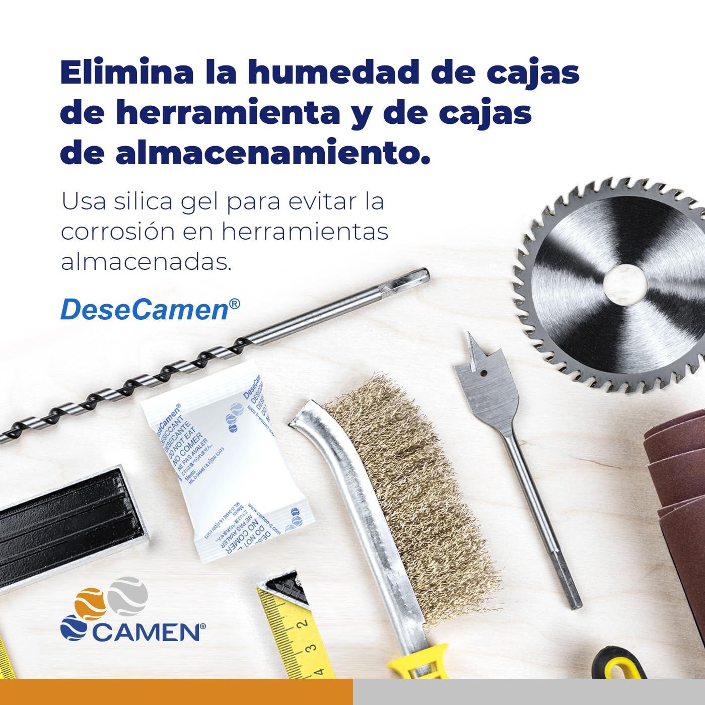 [1,000 Sobres] Silica Gel 1g - Alimentos y Medicamentos - Elimina Humedad, Moho y la Oxidación - FDA Approved - DeseCamen