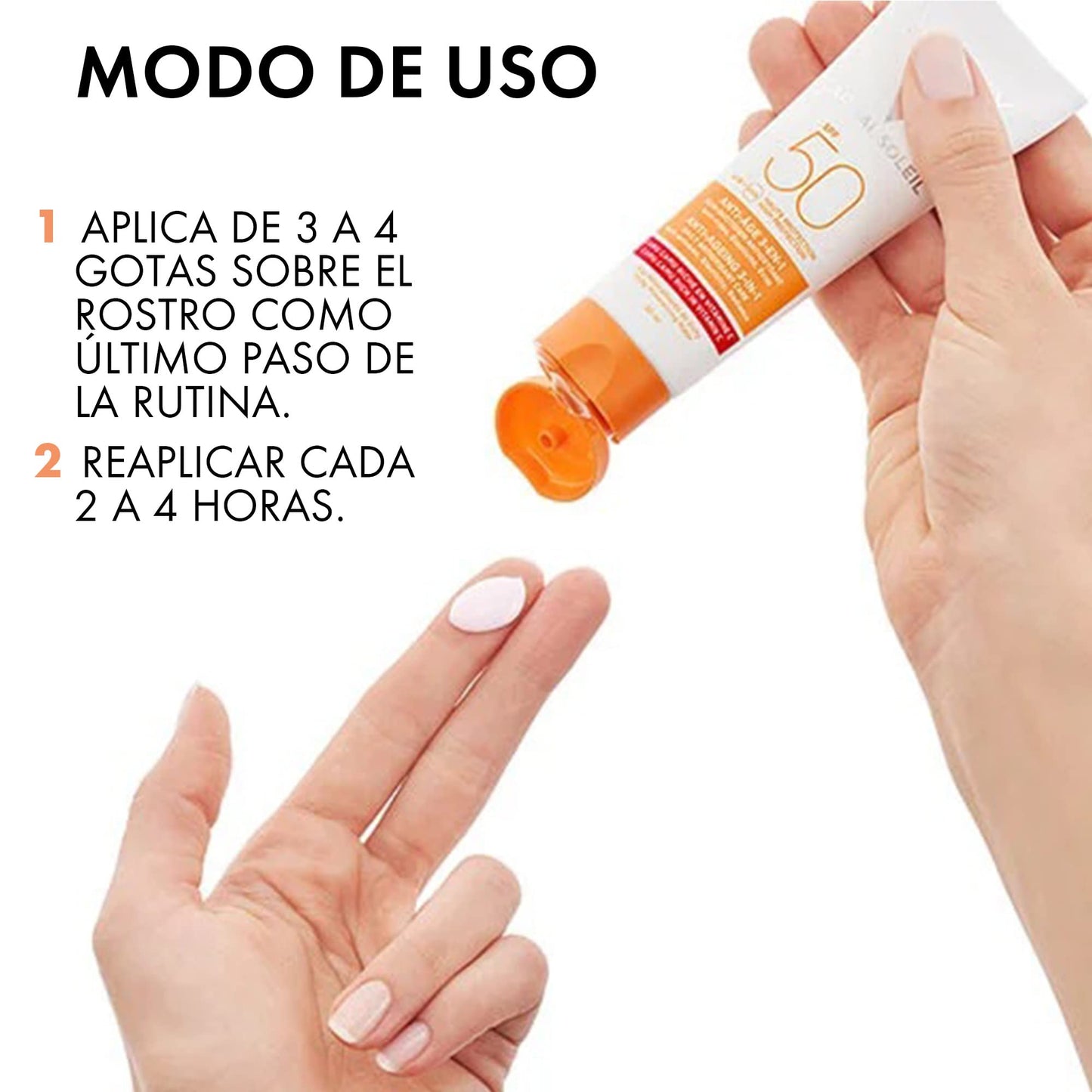 Protector Solar Facial Anti-edad Vichy Toque Seco SPF50 50ml