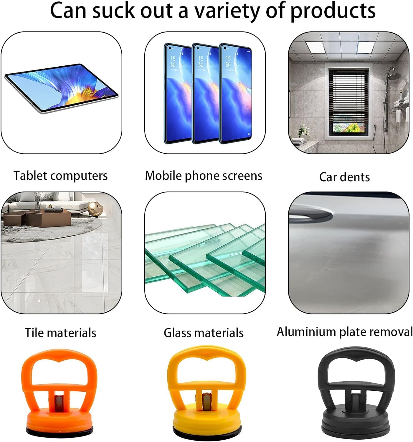 Extractor de Abolladuras MMSZHL Mini con Ventosa, Herramienta de Reparación para Coche