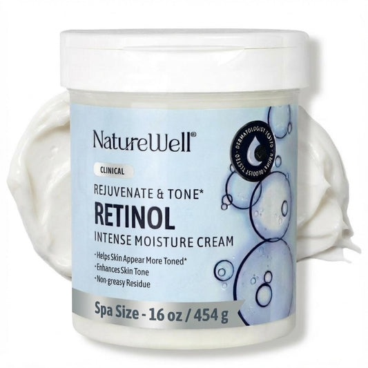 Crema Hidratante NatureWell Retinol Avanzado 470ml Mejora Firmeza, Tono y Textura