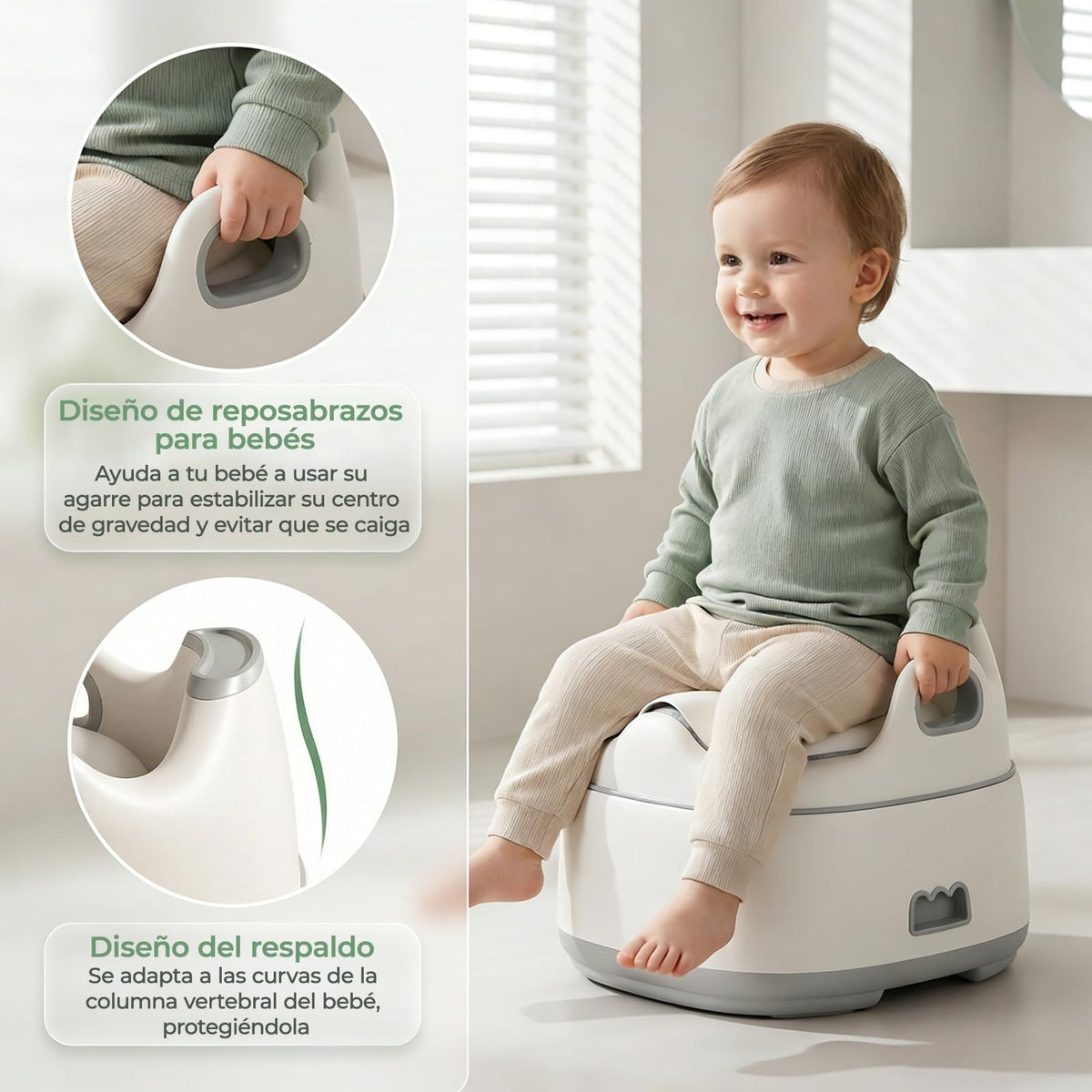 Bañito entrenador niño, Basinicas entrenadoras niños