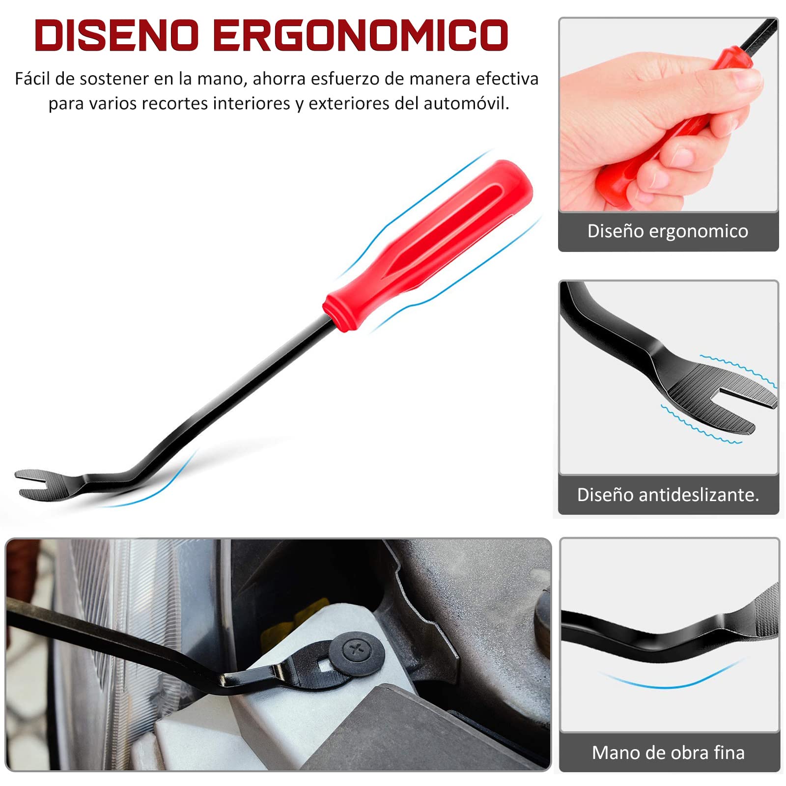 Grapas Automotrices,AVEDISANTE 665 PCS sujetadores de automóviles,herramientas para Coche,clips de fijación de parachoques de plástico para Toyota,Honda,Nissan,Mazda